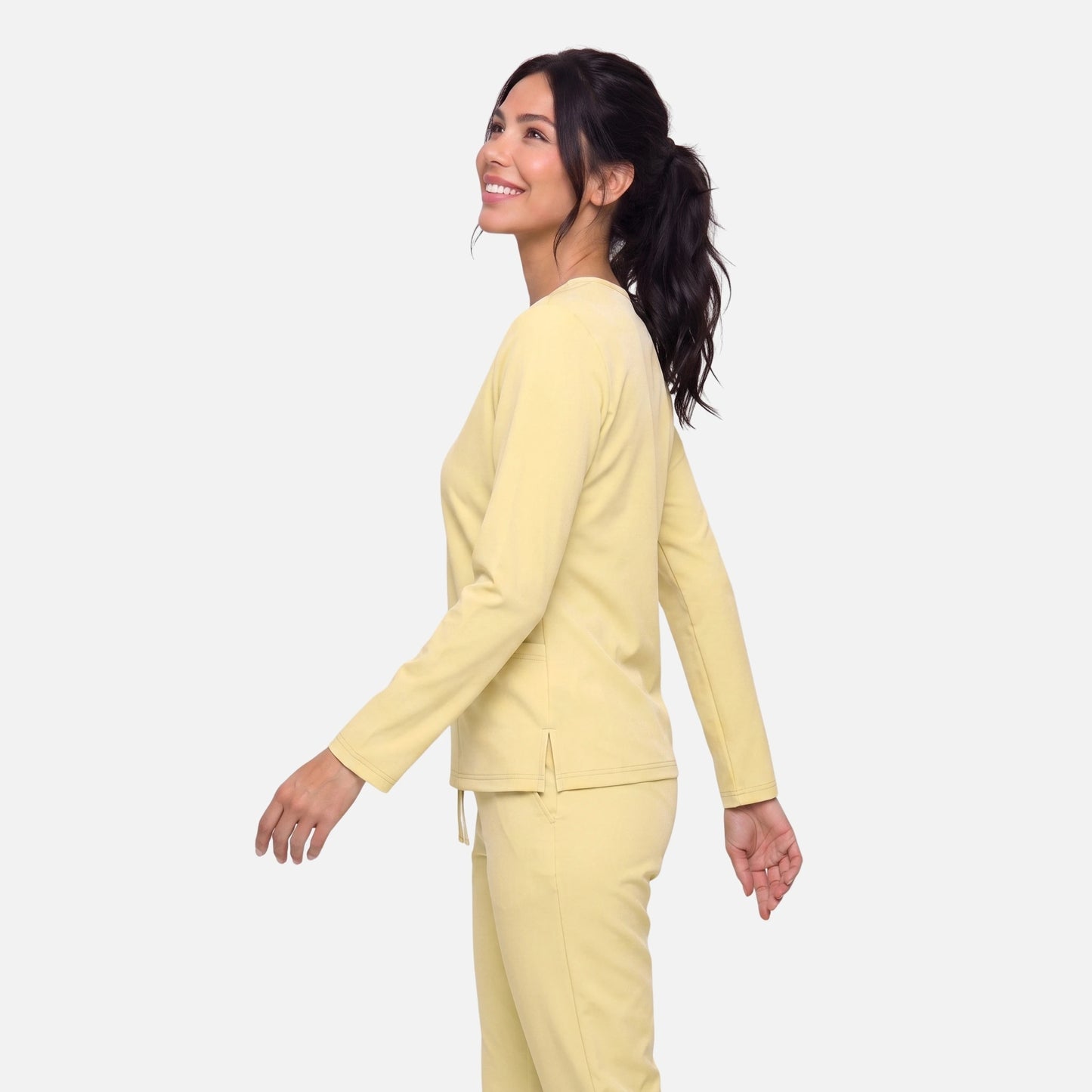 Top Manga Larga Mujer | 2 Pockets