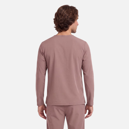 Conjunto Manga Larga Hombre | Pantalón Recto 3 Pockets