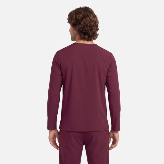 Conjunto Manga Larga Hombre | Pantalón Recto 3 Pockets