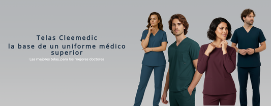 Telas Cleemedic: la base de un uniforme médico superior