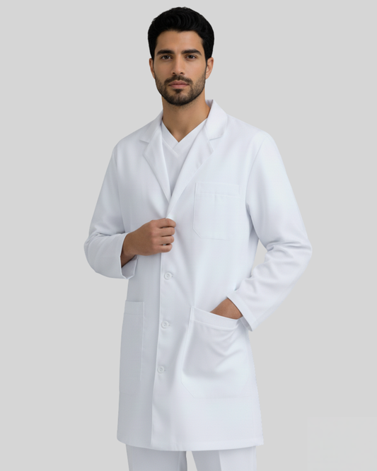 Bata Prime Hombre | Tela CleëShield (Rígida)