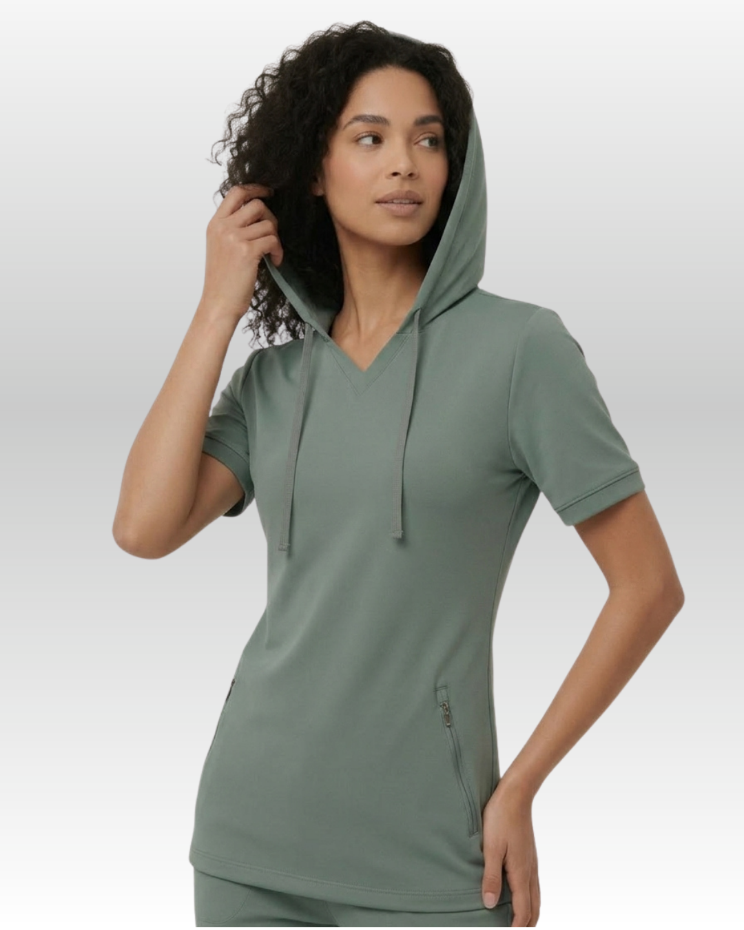 Top Hoodie Mujer | 2 Pockets