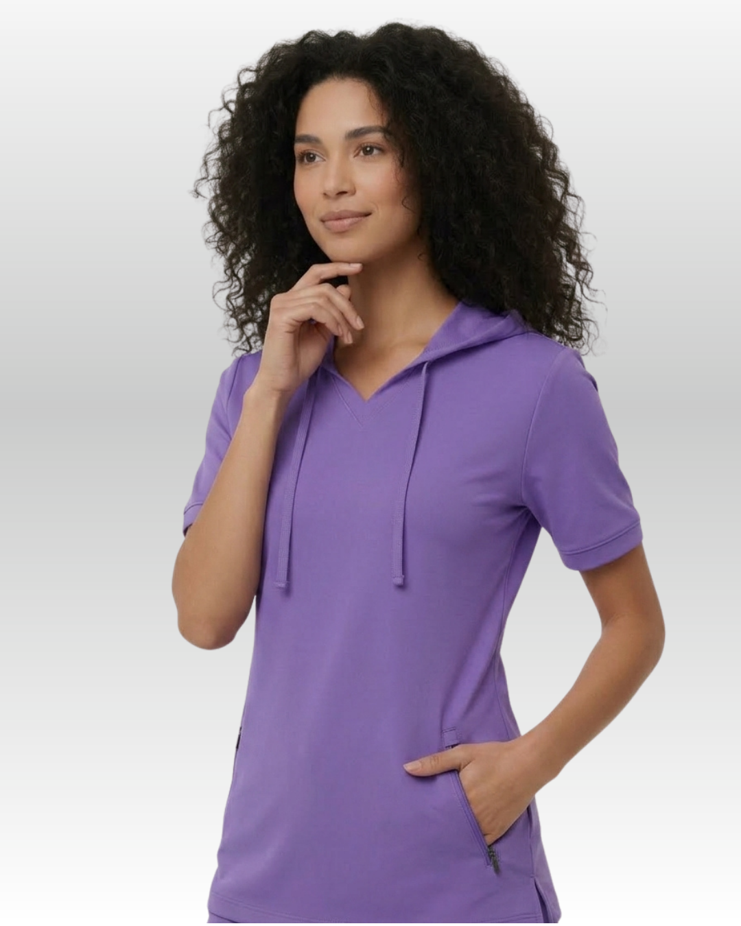 Top Hoodie Mujer | 2 Pockets