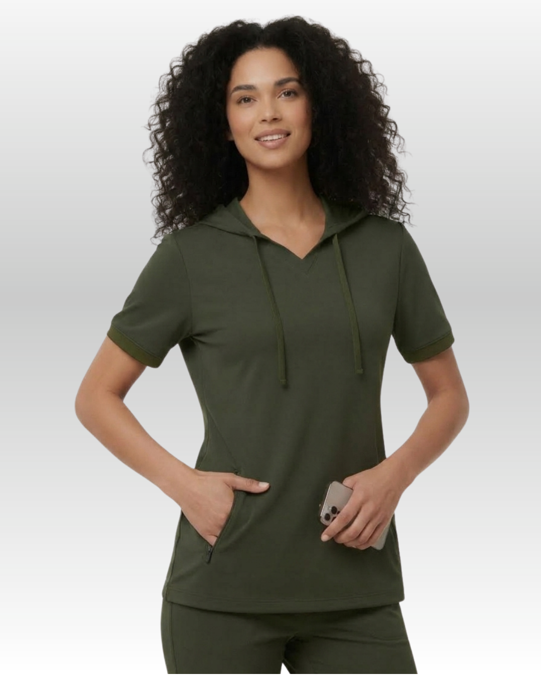 Top Hoodie Mujer | 2 Pockets