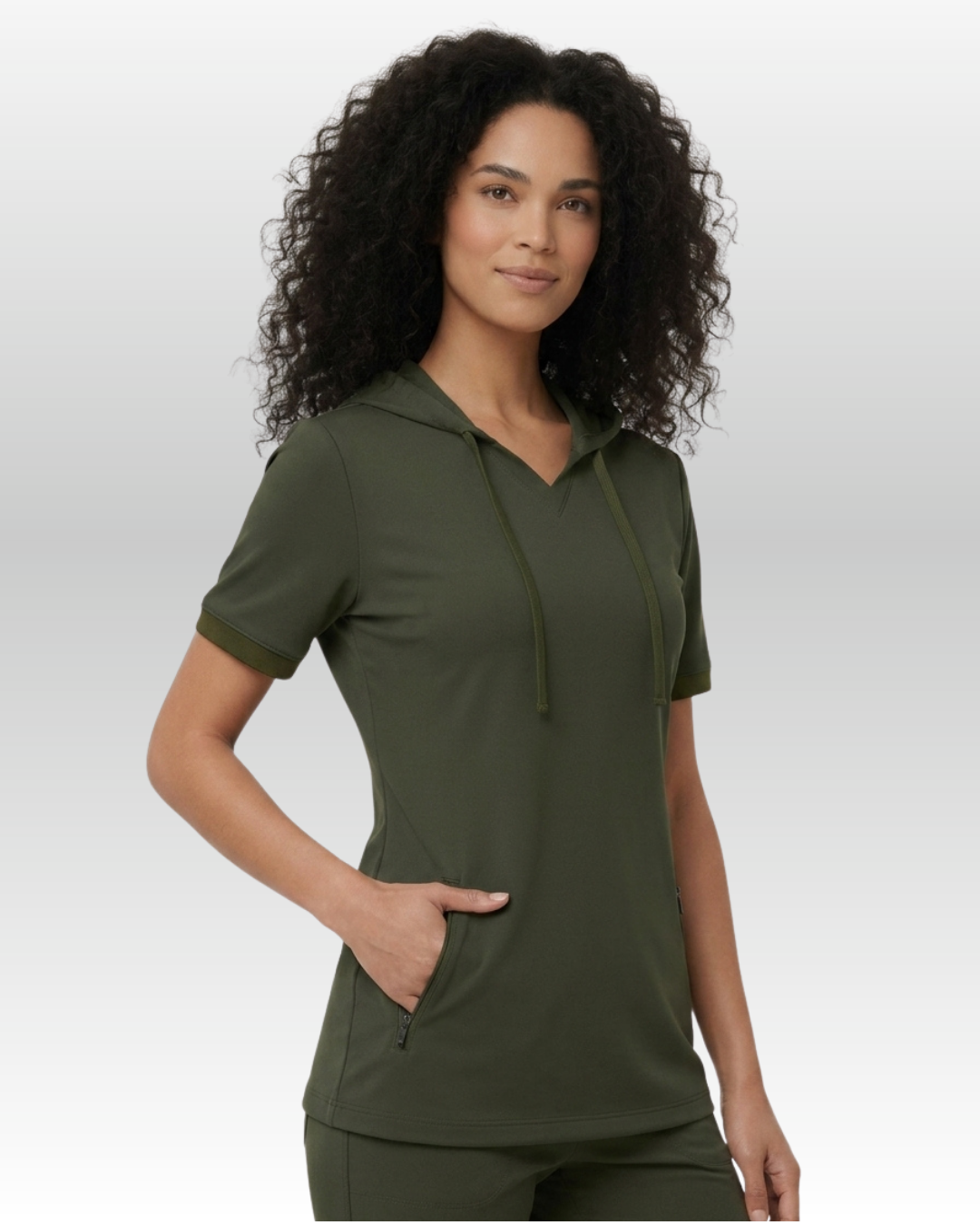 Top Hoodie Mujer | 2 Pockets