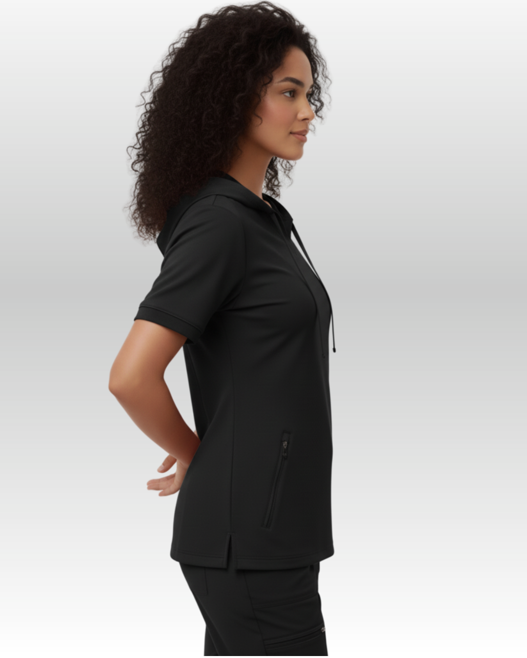Top Hoodie Mujer | 2 Pockets