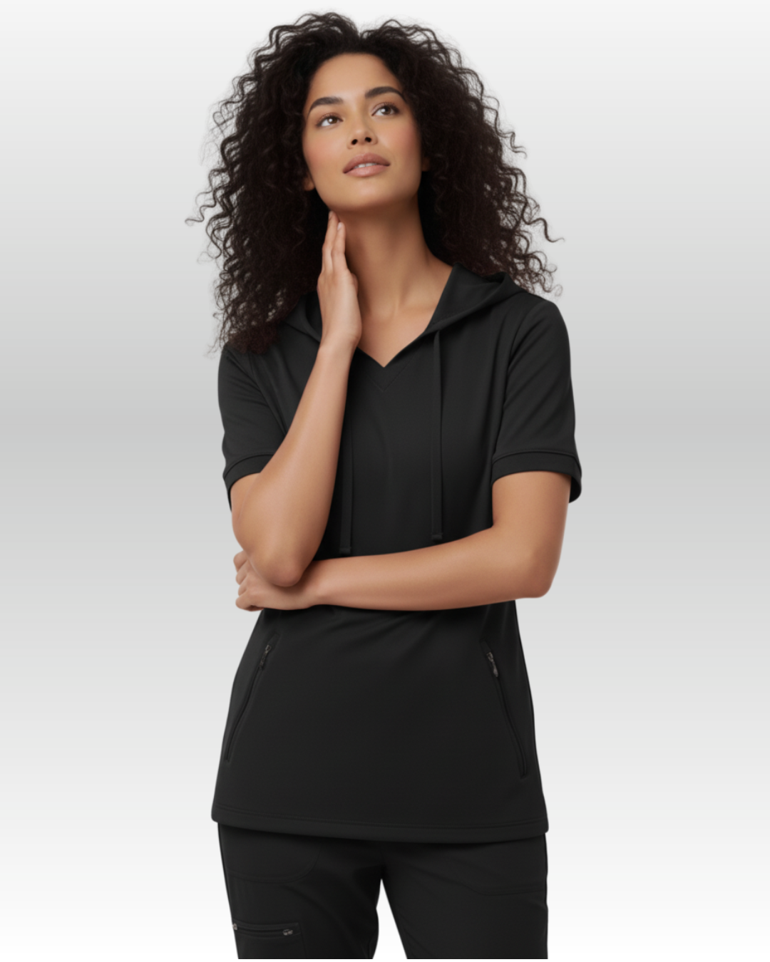 Top Hoodie Mujer | 2 Pockets