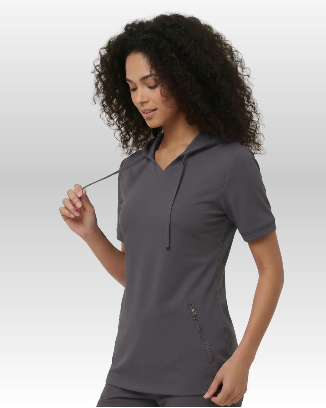 Top Hoodie Mujer | 2 Pockets