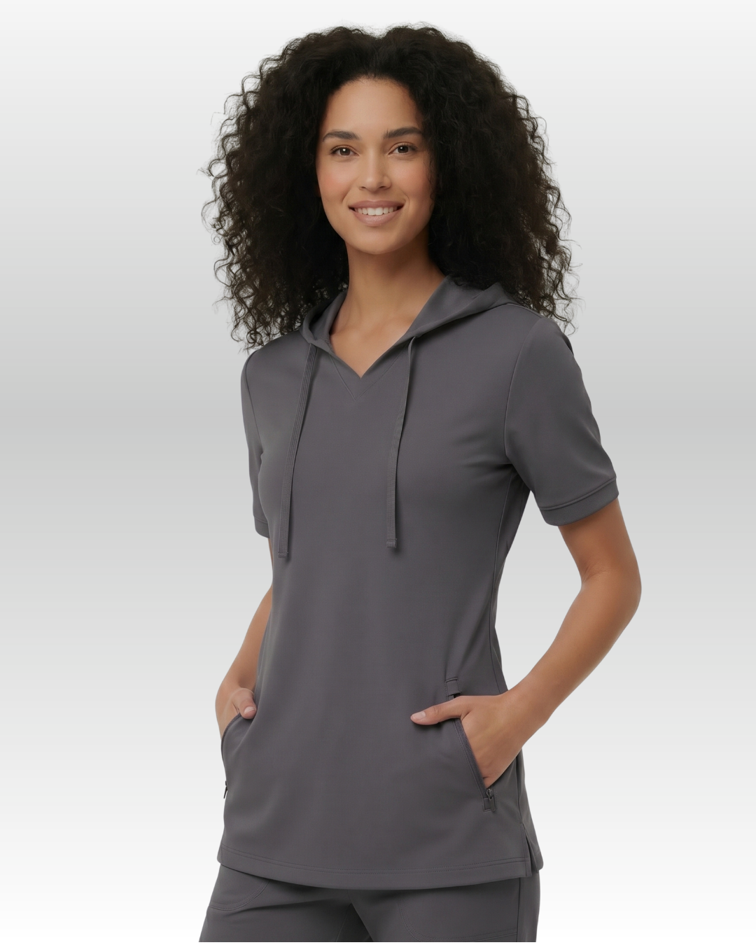 Top Hoodie Mujer | 2 Pockets