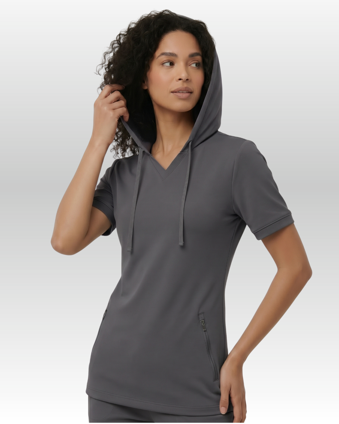 Top Hoodie Mujer | 2 Pockets