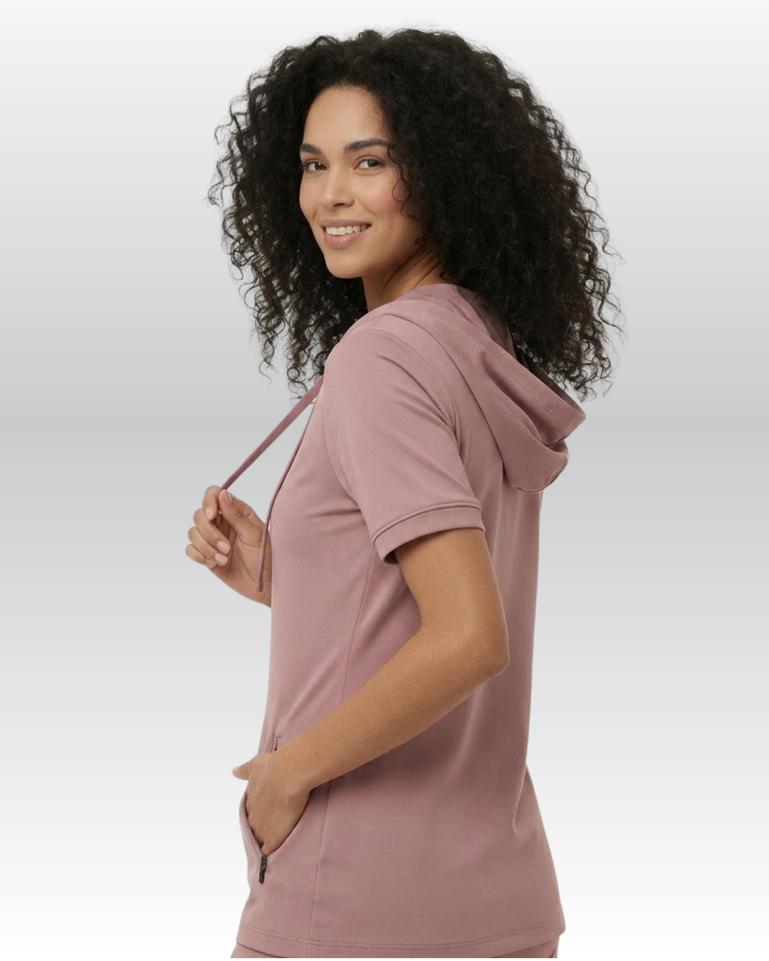 Top Hoodie Mujer | 2 Pockets