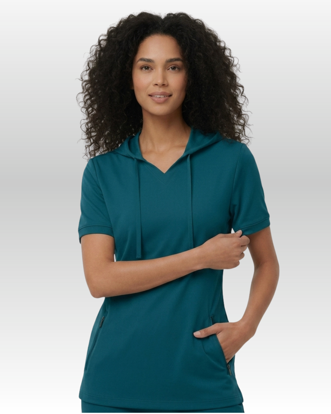 Top Hoodie Mujer | 2 Pockets