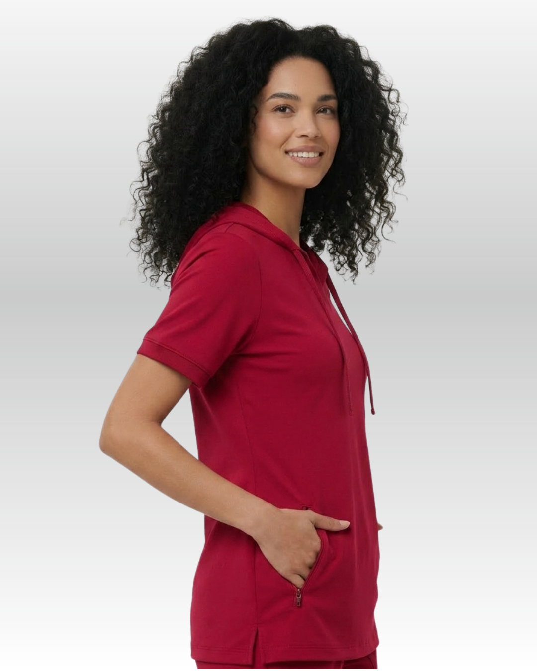 Top Hoodie Mujer | 2 Pockets