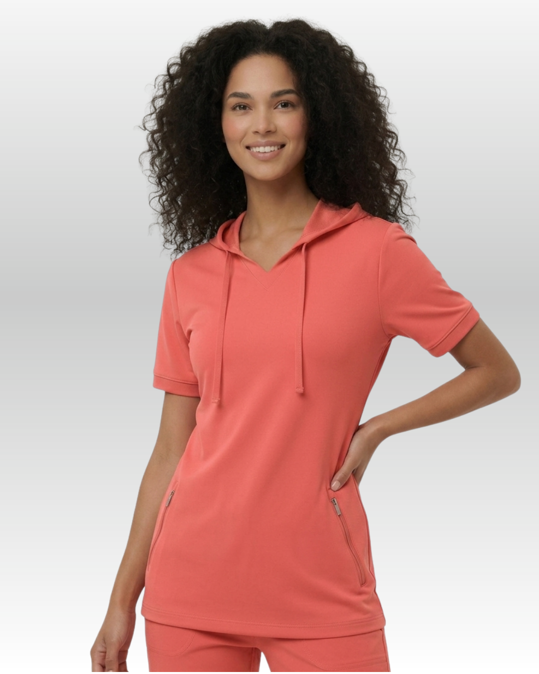 Top Hoodie Mujer | 2 Pockets