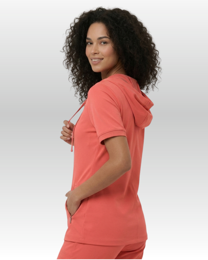 Top Hoodie Mujer | 2 Pockets