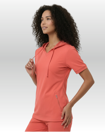 Top Hoodie Mujer | 2 Pockets