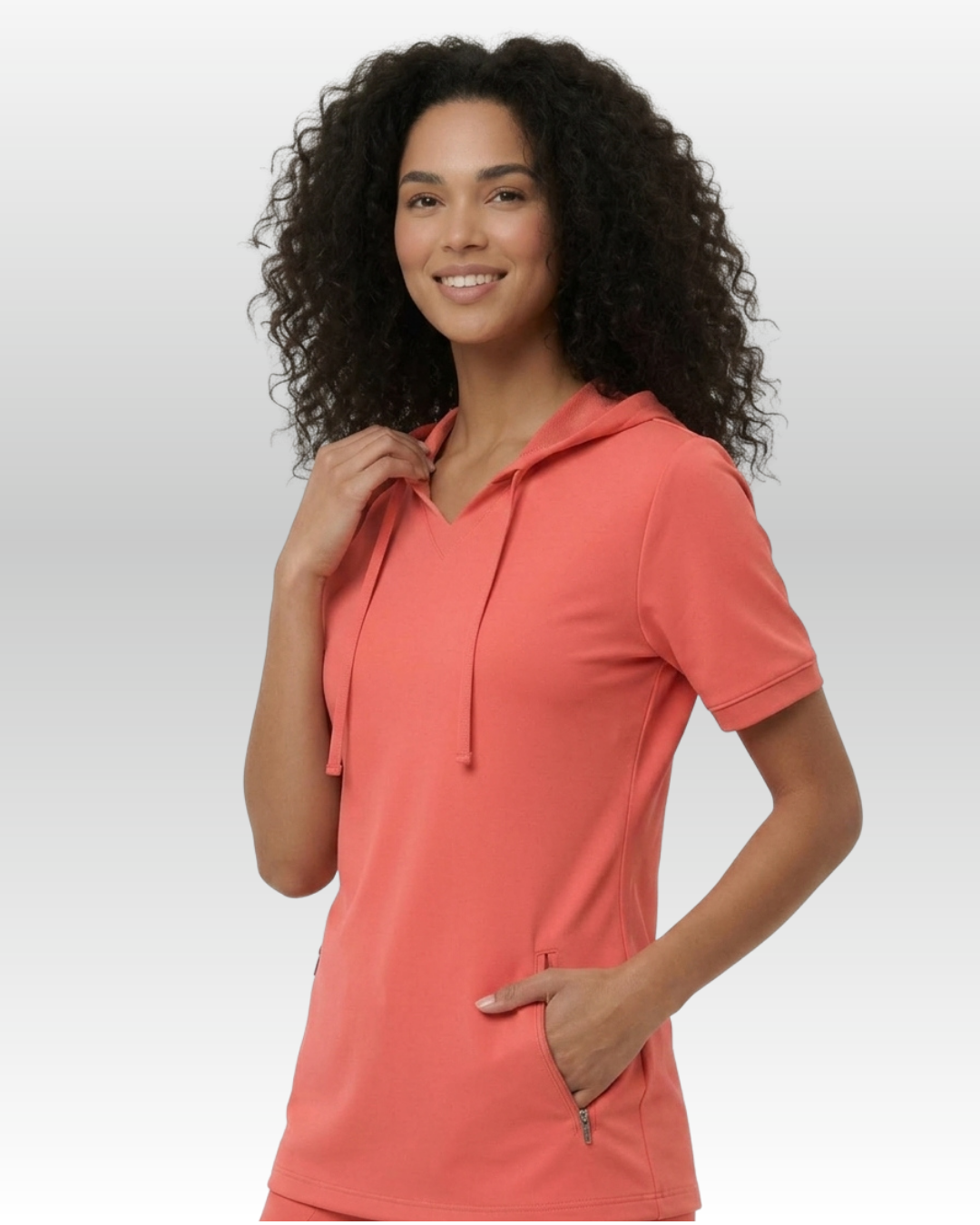 Top Hoodie Mujer | 2 Pockets