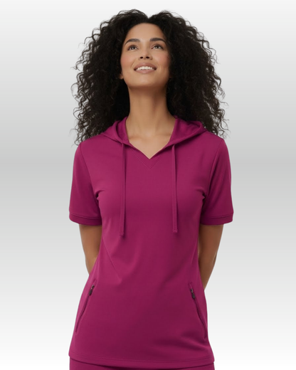 Top Hoodie Mujer | 2 Pockets