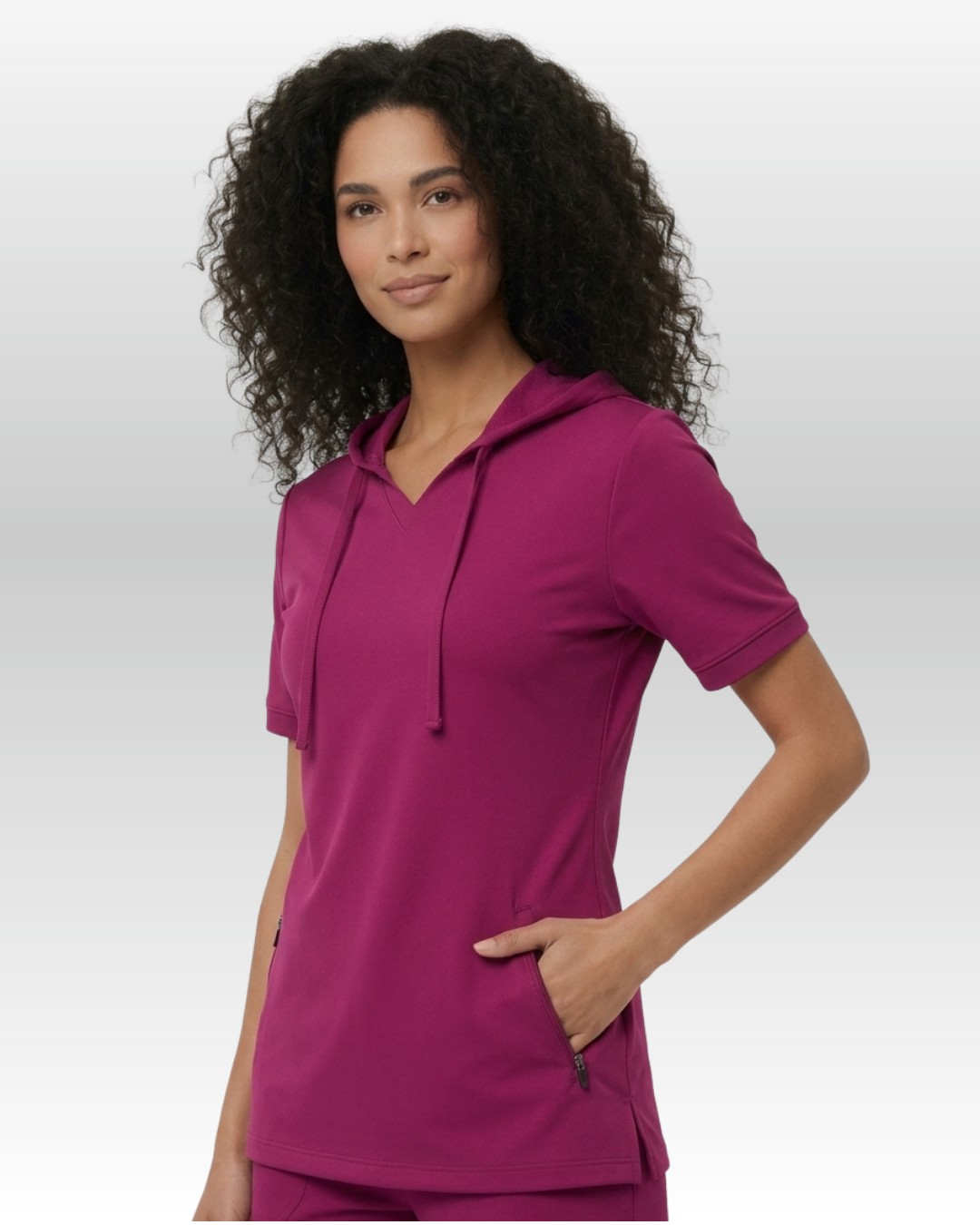 Top Hoodie Mujer | 2 Pockets