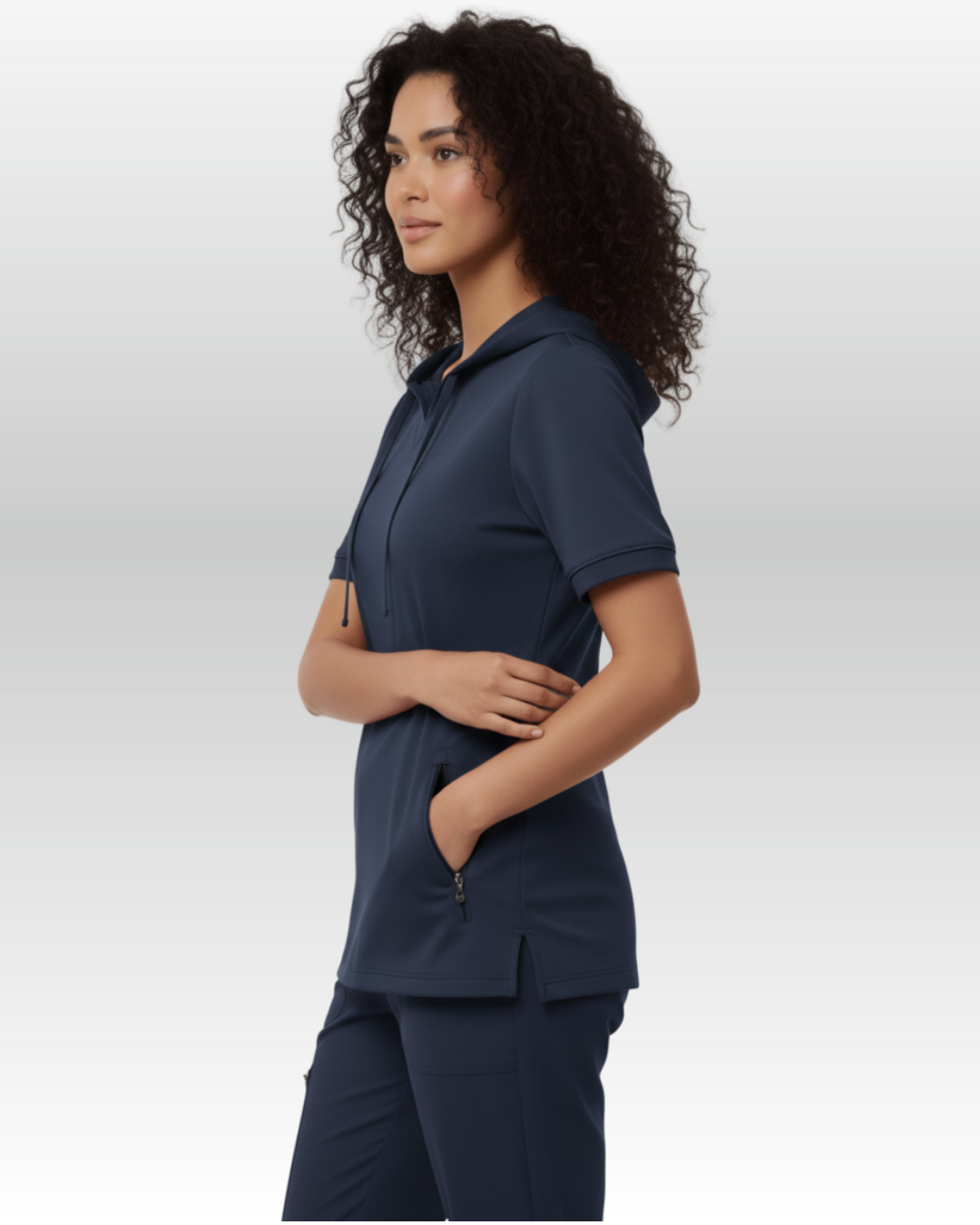 Top Hoodie Mujer | 2 Pockets