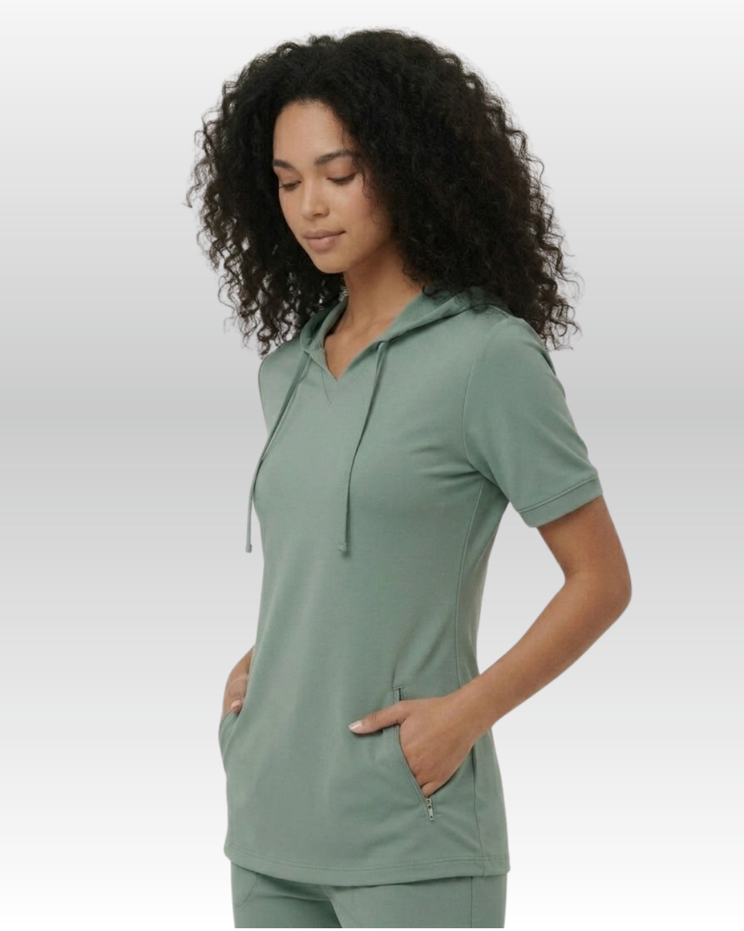 Top Hoodie Mujer | 2 Pockets