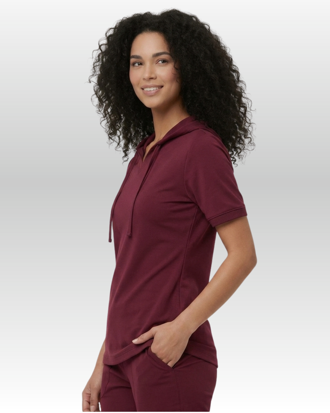 Top Hoodie Mujer | 2 Pockets