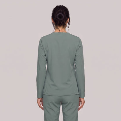 Top Manga Larga Mujer | 2 Pockets