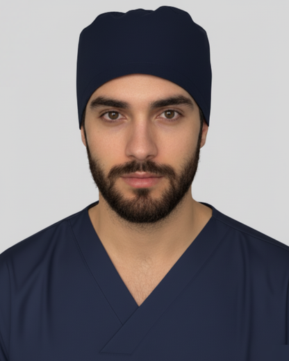Gorro Quirúrgico con Toalla Interior Hombre | Tela CleëStretch