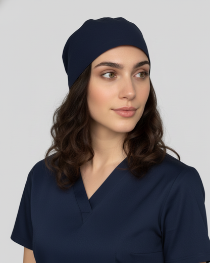 Gorro Quirúrgico con Toalla Interior Mujer | Tela CleëStretch