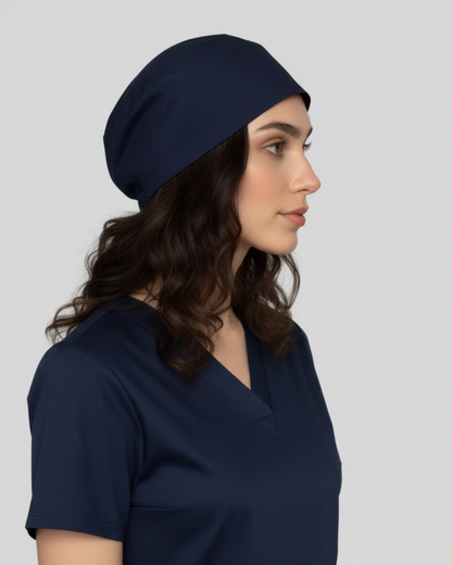 Gorro Quirúrgico con Toalla Interior Mujer | Tela CleëStretch