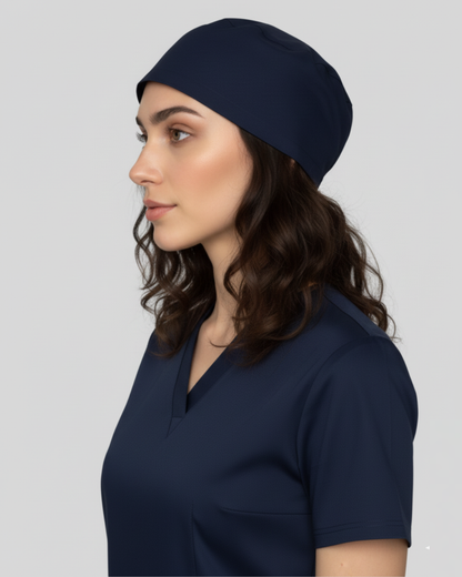 Gorro Quirúrgico con Toalla Interior Mujer | Tela CleëStretch