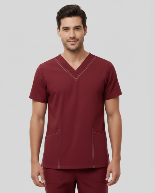 Top Go Hilo Blanco Hombre | CleëStretch