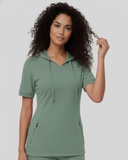 Top Hoodie Mujer | Tela CleëPrime