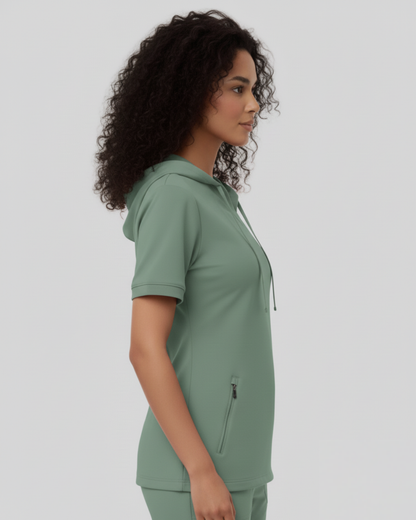 Top Hoodie Mujer | Tela CleëPrime