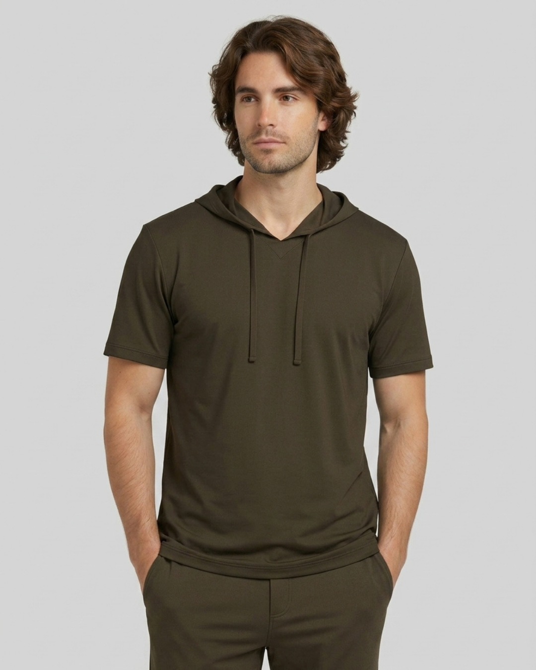Top Hoodie Hombre | 2 Pockets