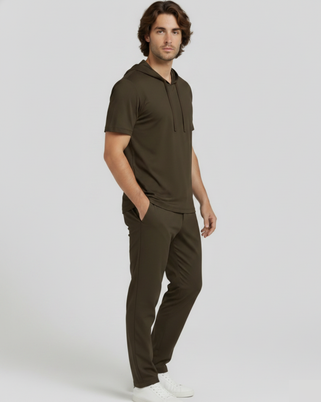 Top Hoodie Hombre | 2 Pockets