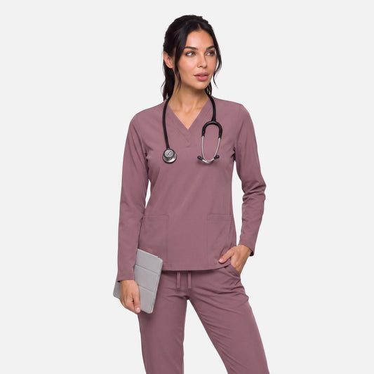Top Manga Larga Mujer | 2 Pockets