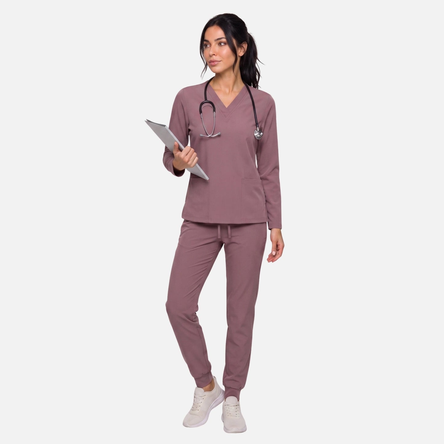 Top Manga Larga Mujer | 2 Pockets