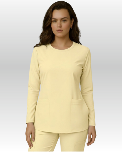Top Manga Larga Mujer | 2 Pockets