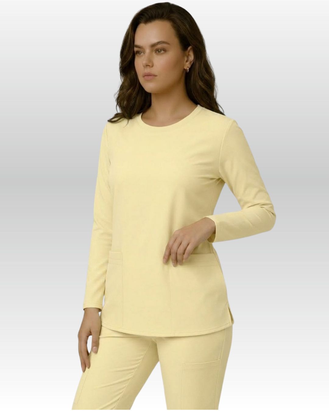 Top Manga Larga Mujer | 2 Pockets