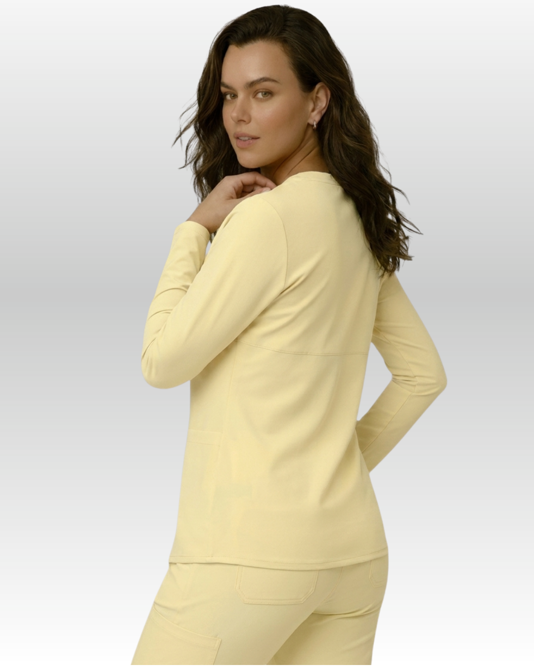 Top Manga Larga Mujer | 2 Pockets