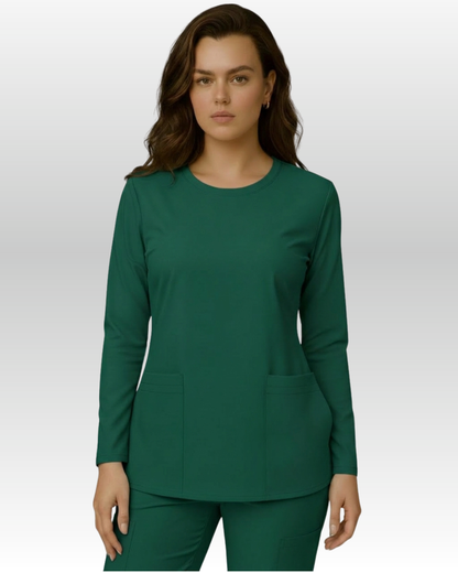 Top Manga Larga Mujer | 2 Pockets
