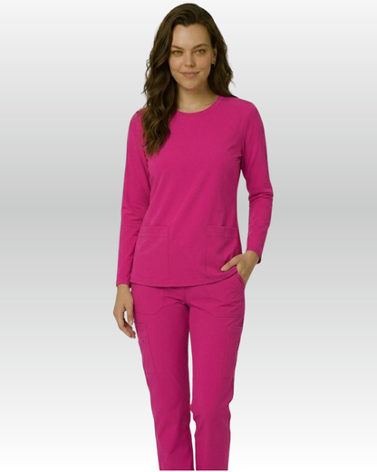 Top Manga Larga Mujer | 2 Pockets