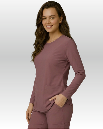 Top Manga Larga Mujer | 2 Pockets