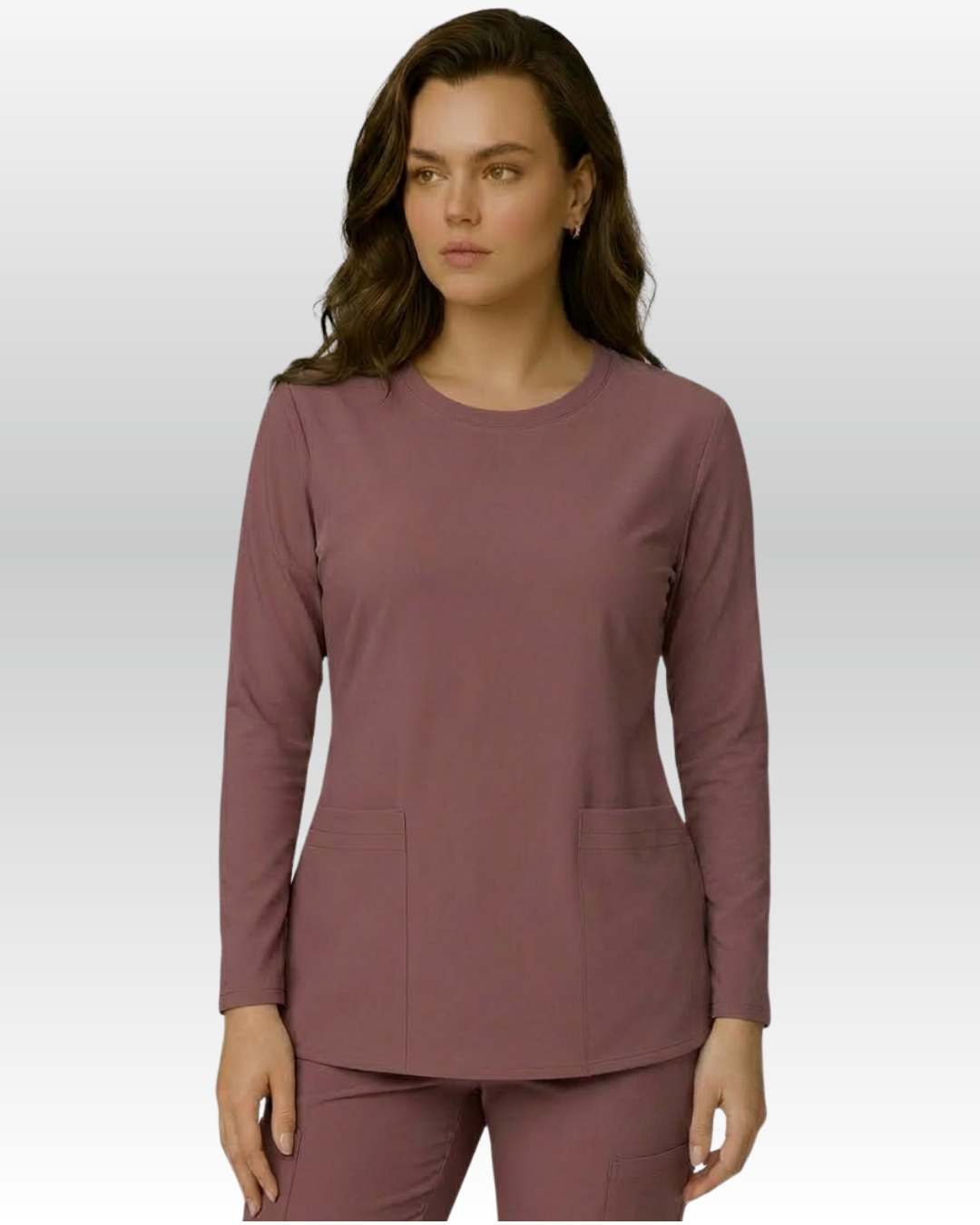 Top Manga Larga Mujer | 2 Pockets