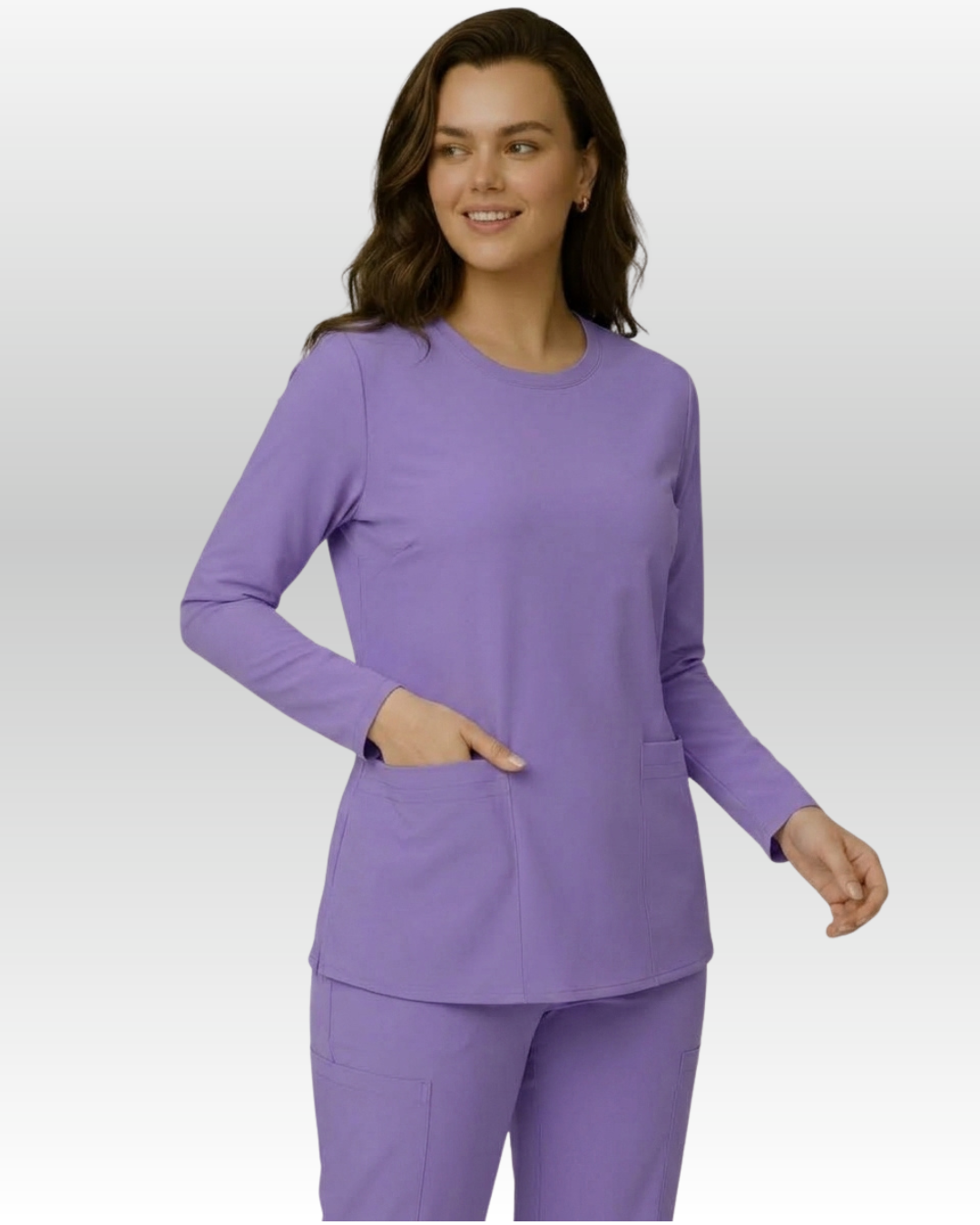 Top Manga Larga Mujer | 2 Pockets