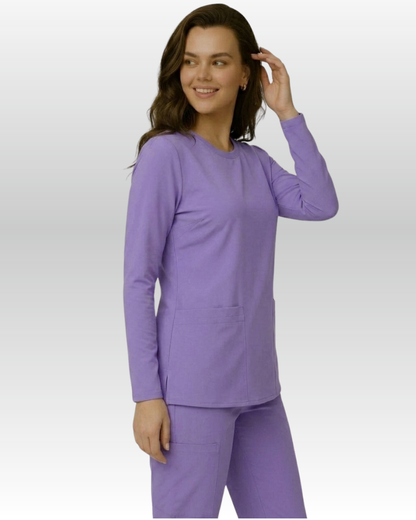 Top Manga Larga Mujer | 2 Pockets