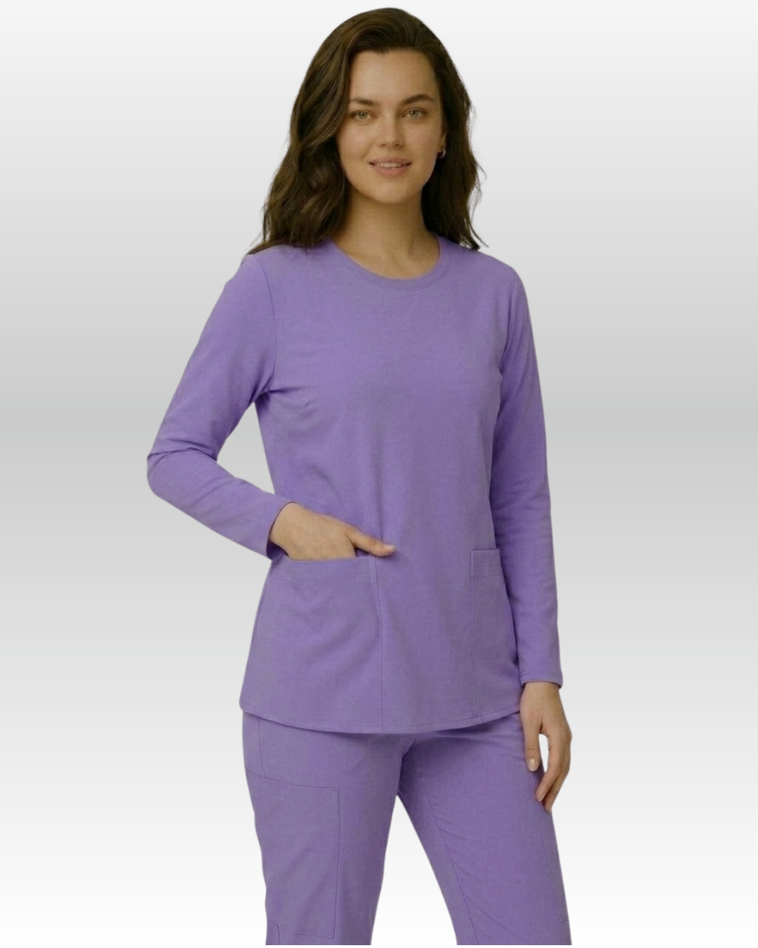 Top Manga Larga Mujer | 2 Pockets