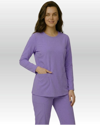 Top Manga Larga Mujer | 2 Pockets