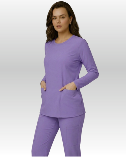 Top Manga Larga Mujer | 2 Pockets
